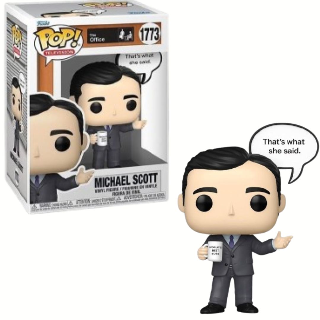 The Office POP! Television Vinyl Figure Michael Scott 9 cm