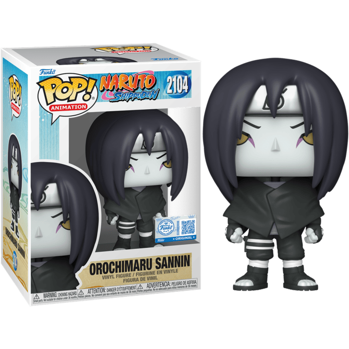 Naruto Shippuden POP! Animation Vinyl Figures Orochimaru Sannin Limited 9 cm