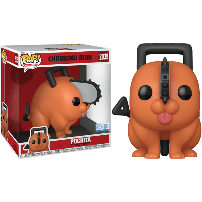 Chainsaw Man POP! Animation Jumbo Vinyl Figure Pochita Limited 25 cm