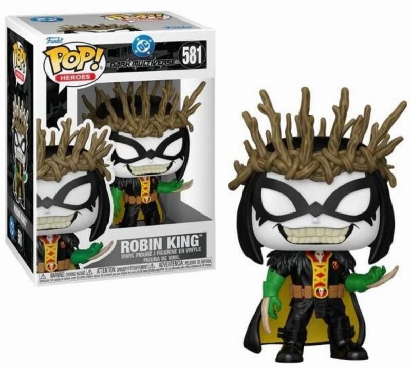DC Dark Multiverse POP! Heroes Vinyl Figures Robin King 9 cm