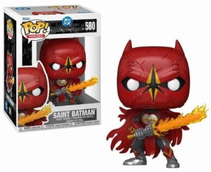 DC Dark Multiverse POP! Heroes Vinyl Figures Saint Batman 9 cm
