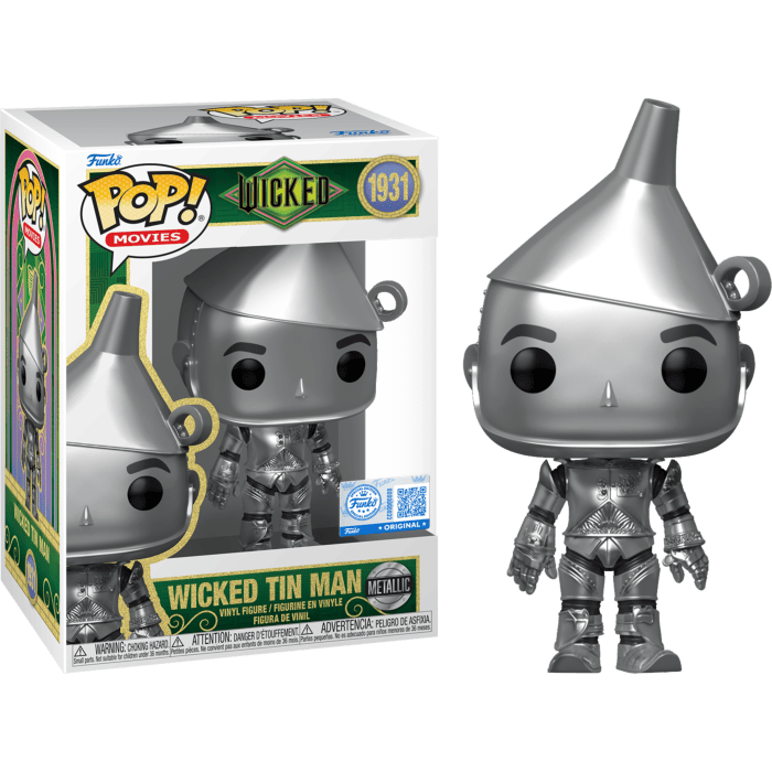 Wicked POP! Vinyl Figure Tin Man Metallic Limited 9 cm