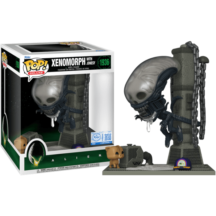 Alien POP! Movie Vinyl Figure Xenomorph with Jonesy Limited 17 cm