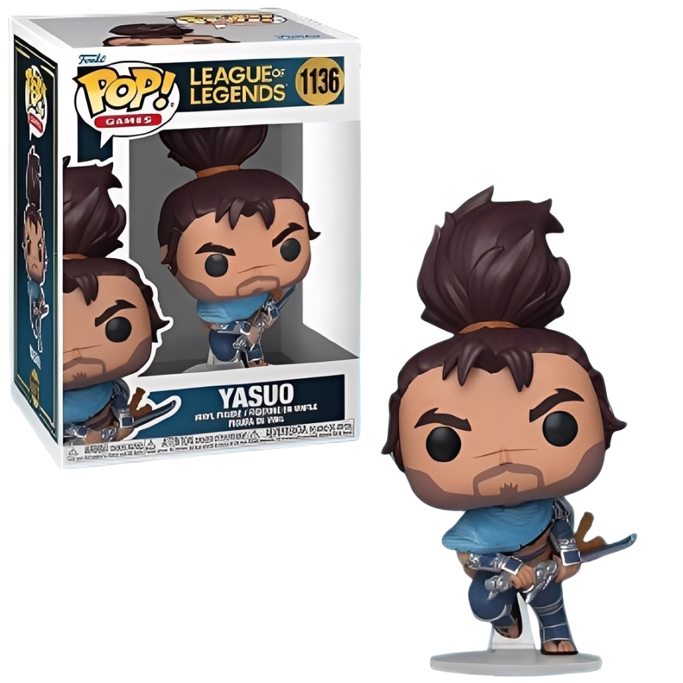 League of Legends POP! Animation Vinyl Figure Yasuo 9 cm