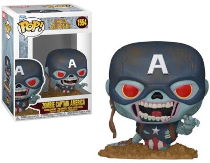 Marvel Zombies POP! Marvel Vinyl Figure Captain America 9 cm