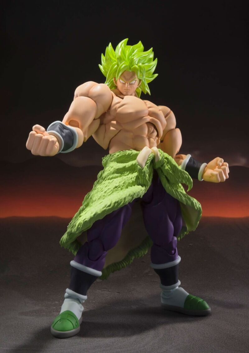 Dragonball Super Broly S.H. Figuarts Action Figure Super Saiyan Broly Fullpower 22 cm - immagine 2