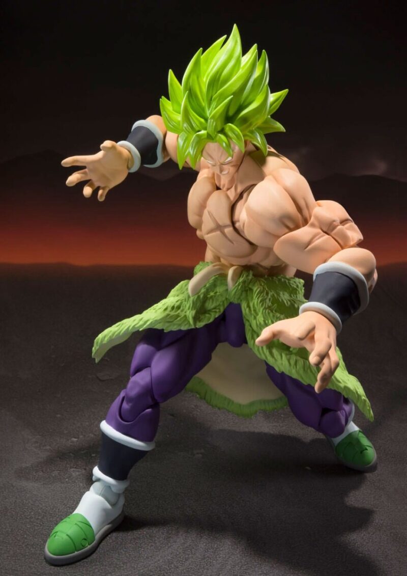 Dragonball Super Broly S.H. Figuarts Action Figure Super Saiyan Broly Fullpower 22 cm - immagine 3