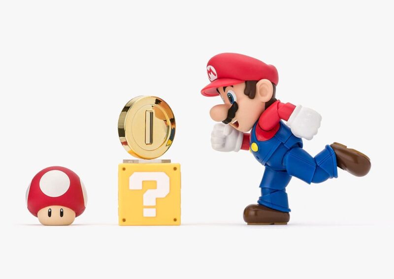 Super Mario S.H. Figuarts Action Figure Super Mario 10 cm - immagine 2