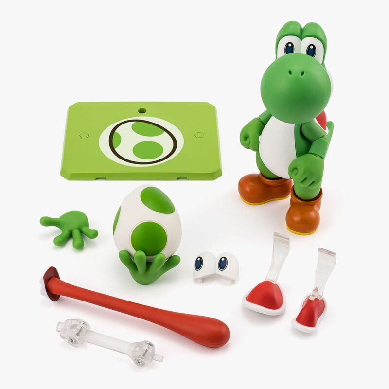 Super Mario S.H. Figuarts Action Figure Yoshi 11 cm - immagine 3