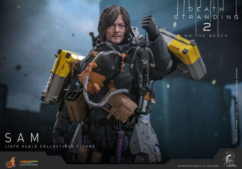 Death Stranding 2: On the Beach Videogame Masterpiece Action Figure 1/6 Sam 31 cm - immagine 5