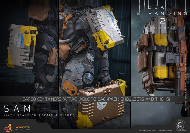 Death Stranding 2: On the Beach Videogame Masterpiece Action Figure 1/6 Sam 31 cm - immagine 7