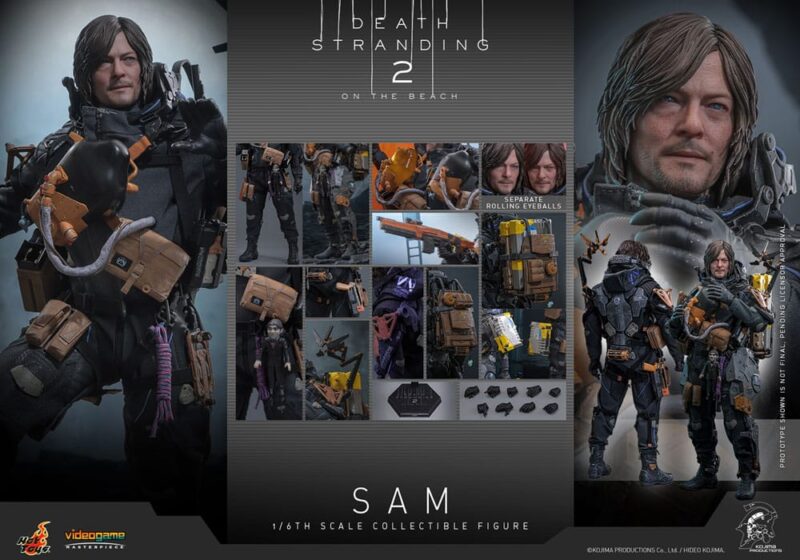 Death Stranding 2: On the Beach Videogame Masterpiece Action Figure 1/6 Sam 31 cm - immagine 8