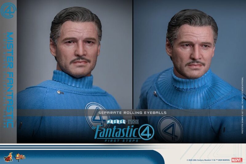 The Fantastic Four: First Steps Movie Masterpiece Action Figure 2-Pack 1/6 Mister Fantastic & H.E.R.B.I.E. 30 cm - immagine 6