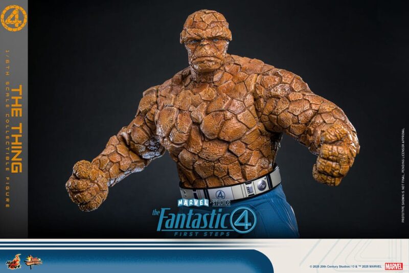 The Fantastic Four: First Steps Movie Masterpiece Action Figure 1/6 The Thing 31 cm - immagine 2