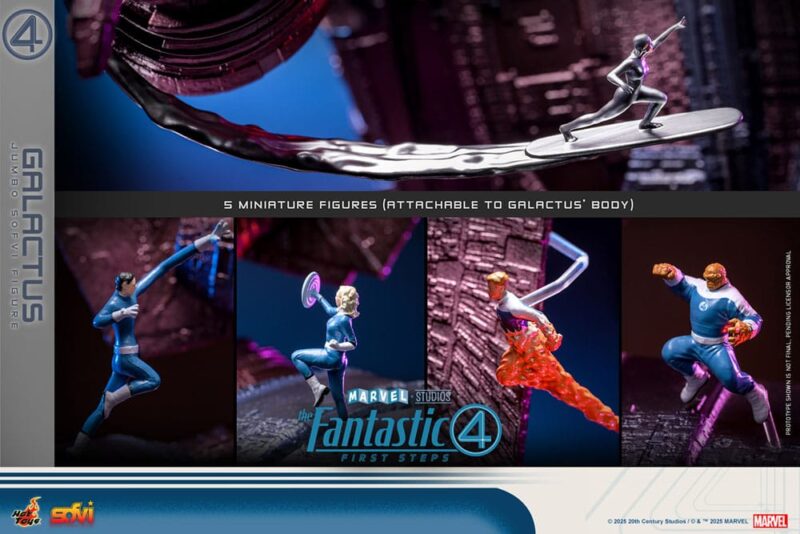 The Fantastic Four: First Steps Jumbo Sofvi Masterpiece Vinyl Figure Galactus 70 cm - immagine 6