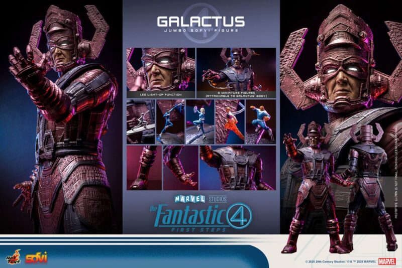 The Fantastic Four: First Steps Jumbo Sofvi Masterpiece Vinyl Figure Galactus 70 cm - immagine 7
