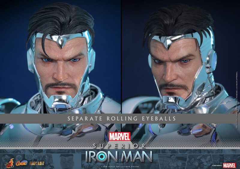 Marvel Comic Diecast Masterpiece Action Figure 1/6 Superior Iron Man 32 cm - immagine 5