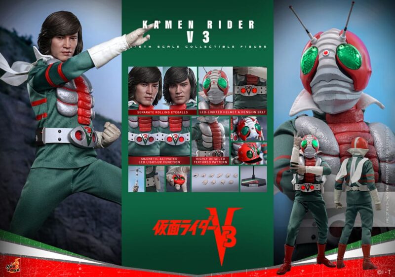 Kamen Rider V3 1/6 Kamen Rider V3 30 cm - immagine 6