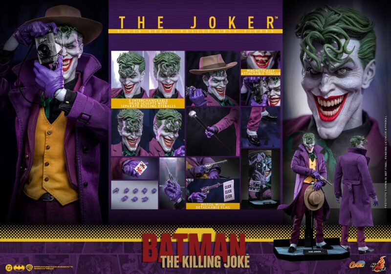 Batman: The Killing Joke Action Figure 1/6 The Joker 31 cm - immagine 8