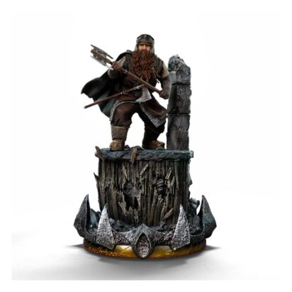 The Lord of the Rings Art Scale Statue 1/10 Gimli Unleashed 26 cm