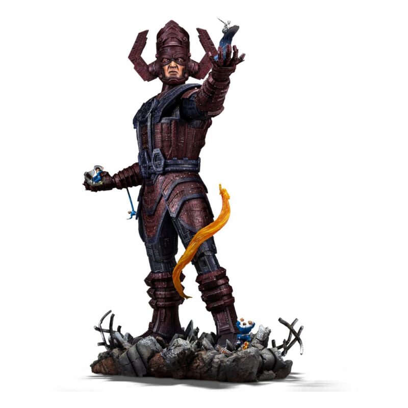 Fantastic Four Demi Art Scale Statue 1/20 Galactus Battle Diorama Deluxe 80 cm - immagine 3