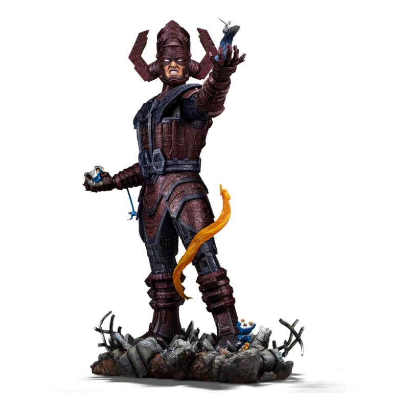 Fantastic Four Demi Art Scale Statue 1/20 Galactus Battle Diorama Deluxe 80 cm - immagine 2