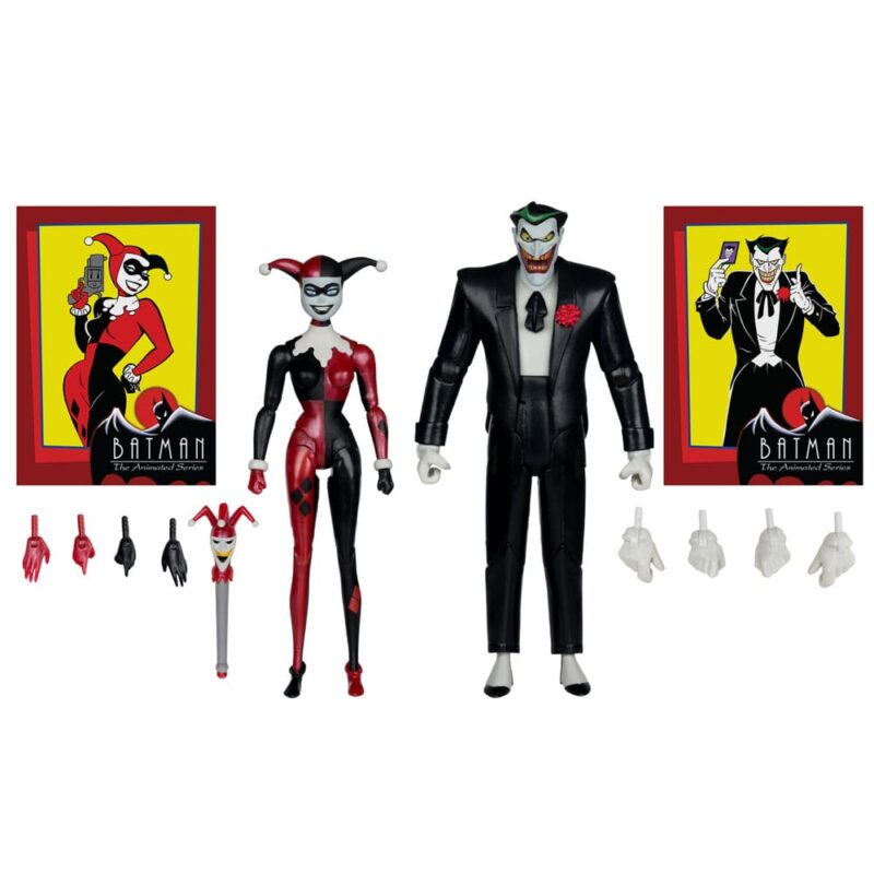 Batman: The Animated Series DC Direct Action Figures Harley Quinn & The Joker (Mad Love) (Gold Label) 18 cm - immagine 2