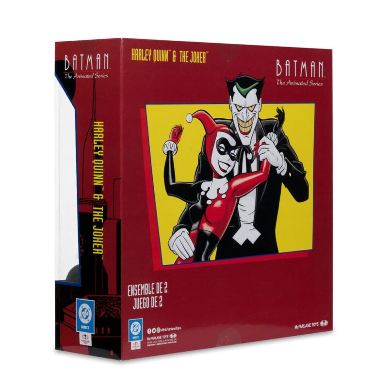 Batman: The Animated Series DC Direct Action Figures Harley Quinn & The Joker (Mad Love) (Gold Label) 18 cm - immagine 3