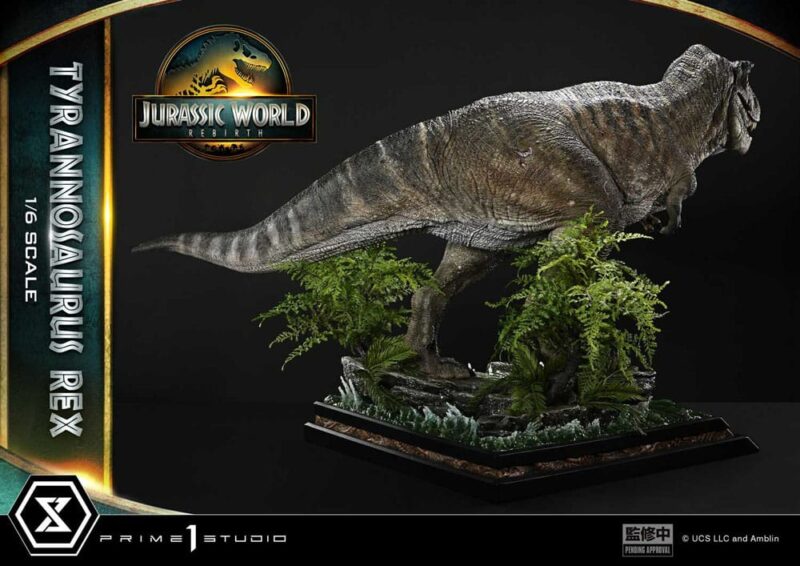 Jurassic World Rebirth Legacy Museum Collection Statue 1/6 Tyrannosaurus Rex 94 cm - immagine 2