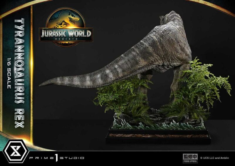 Jurassic World Rebirth Legacy Museum Collection Statue 1/6 Tyrannosaurus Rex 94 cm - immagine 3
