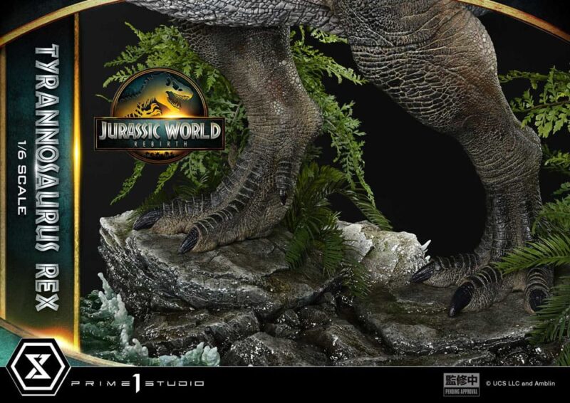 Jurassic World Rebirth Legacy Museum Collection Statue 1/6 Tyrannosaurus Rex 94 cm - immagine 7