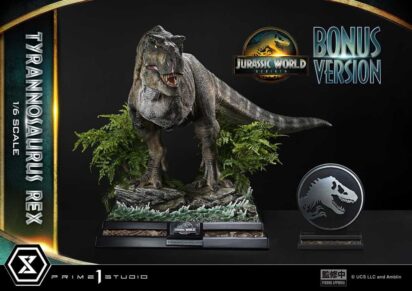 Jurassic World Rebirth Legacy Museum Collection Statue 1/6 Tyrannosaurus Rex Bonus Version 94 cm