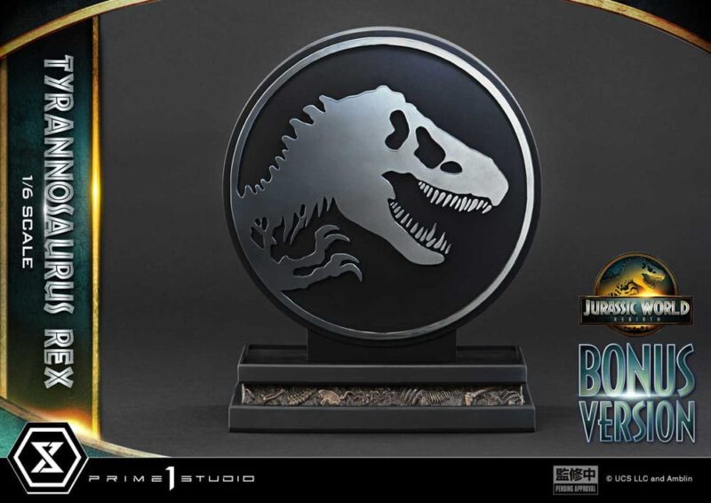Jurassic World Rebirth Legacy Museum Collection Statue 1/6 Tyrannosaurus Rex Bonus Version 94 cm - immagine 2