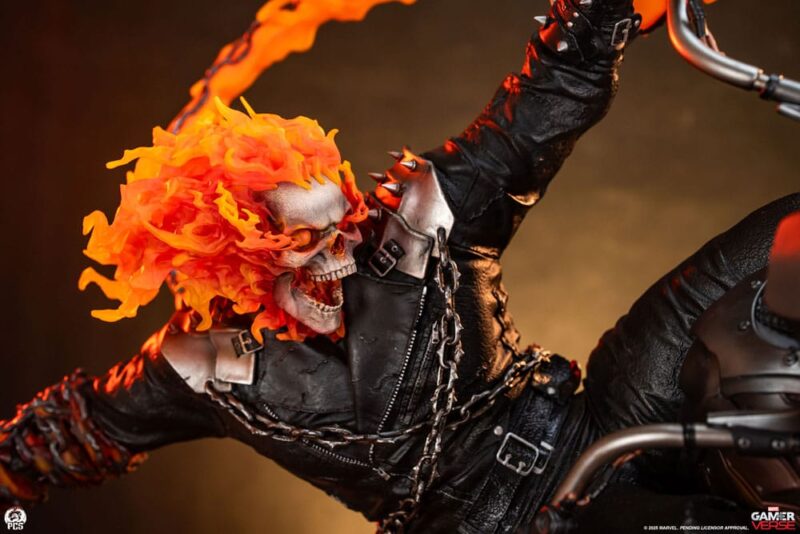 Marvel Gamerverse Statue 1/3 Ghost Rider 91 cm - immagine 8