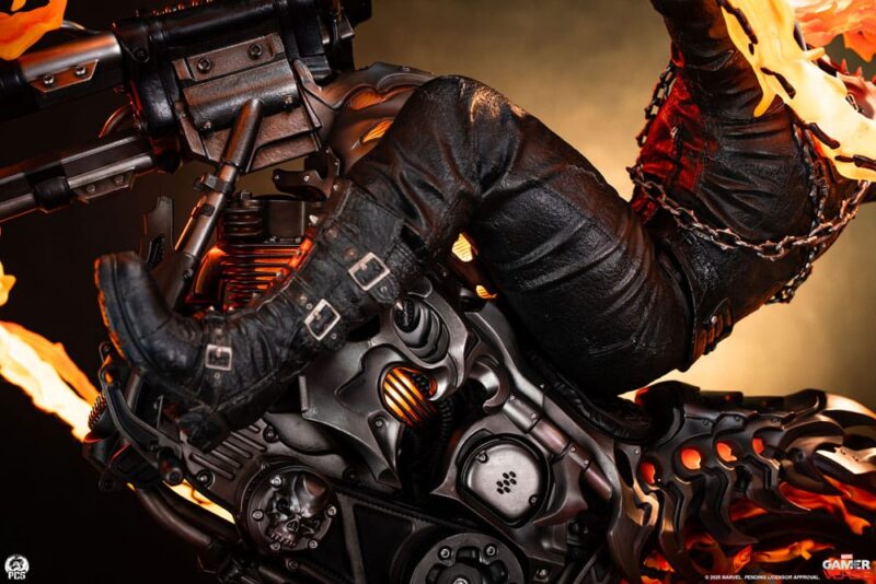 Marvel Gamerverse Statue 1/3 Ghost Rider 91 cm - immagine 7