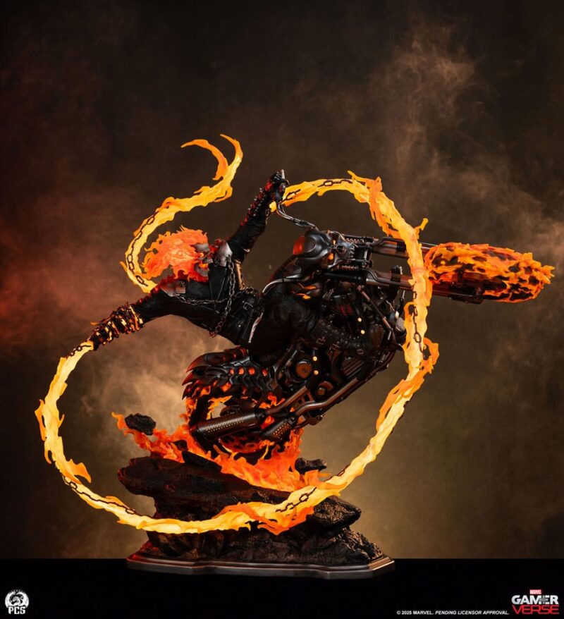 Marvel Gamerverse Statue 1/3 Ghost Rider 91 cm - immagine 6