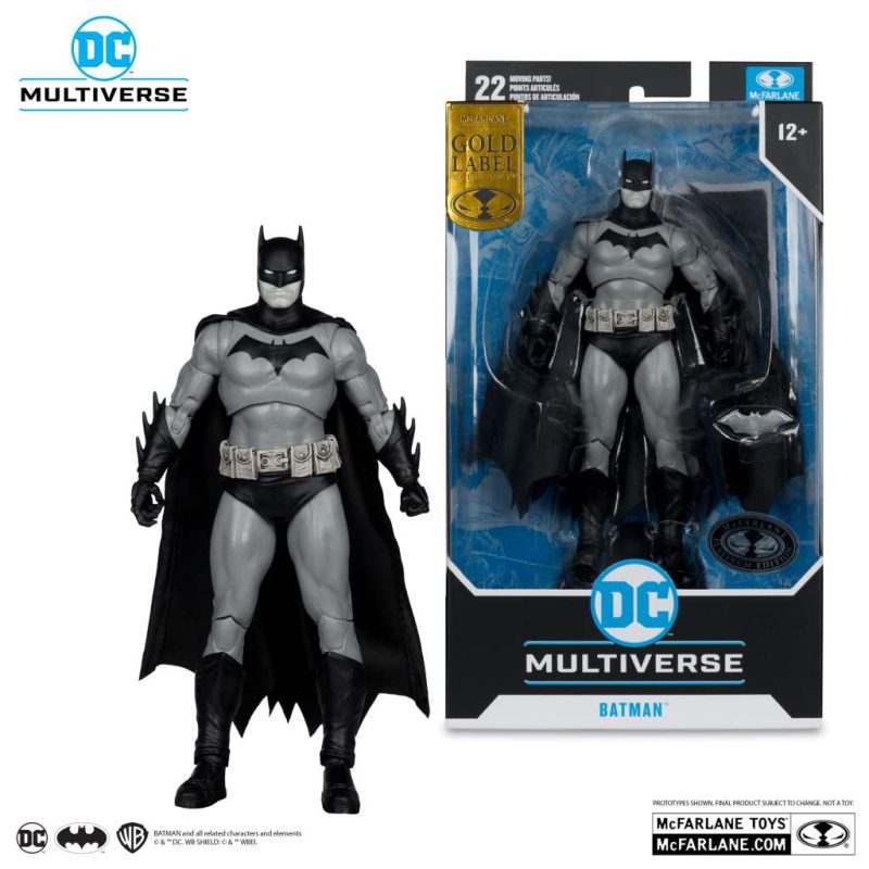 Dc Multiverse Batman Year One pt4 Gold Label Platinum Batman Action Figure