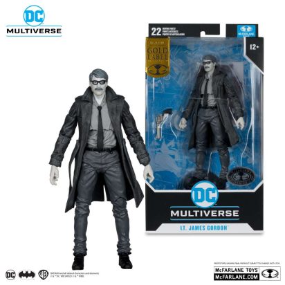 Dc Multiverse Batman Year One pt4 Gold Label Platinum Commissioner Gordon Action Figure