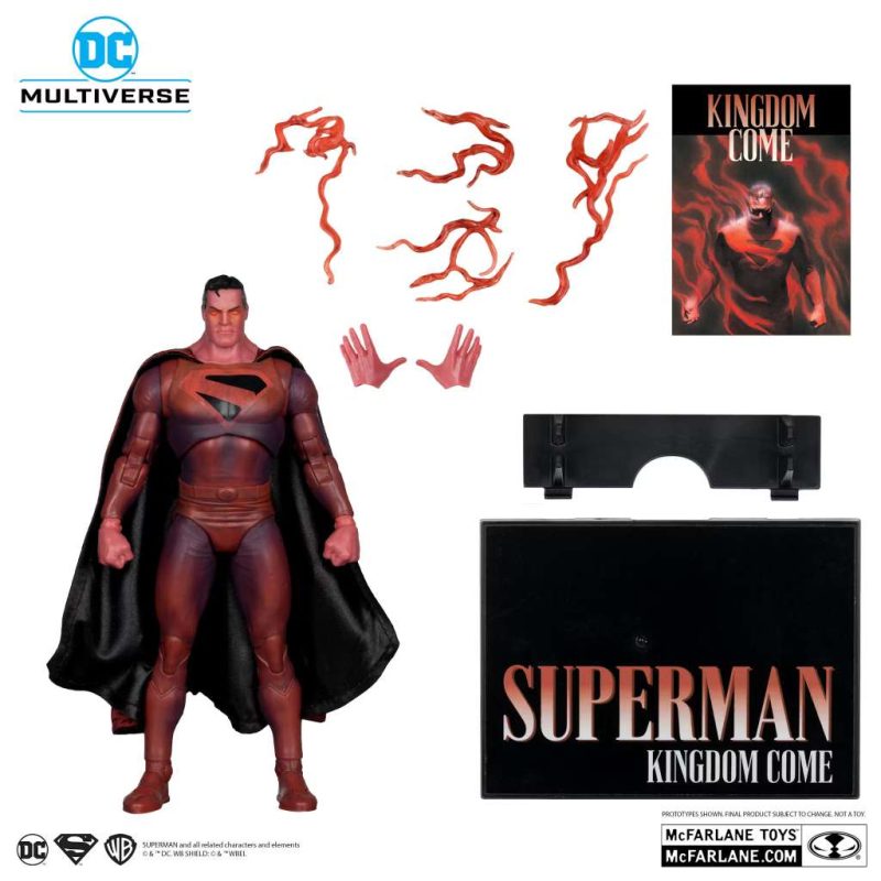 Dc Multiverse Cover Recreations Superman Kingdom Come Action Figure - immagine 2