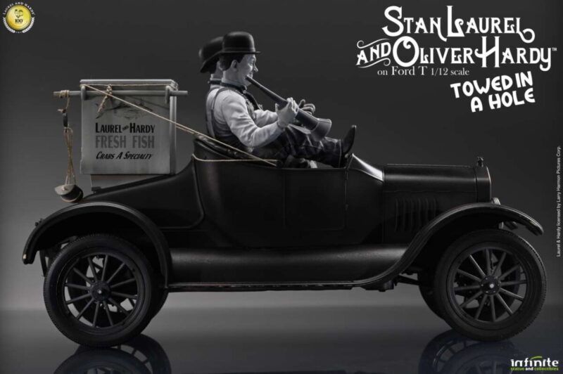 Laurel & Hardy Towed in a Hole Ford T 1/12 Scale - immagine 3