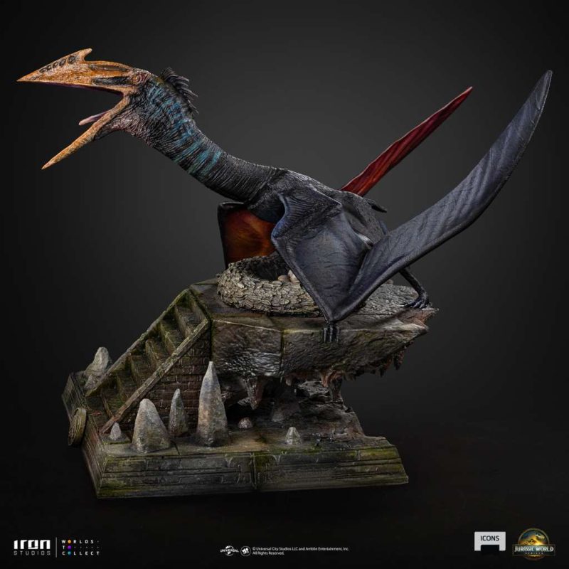 Jurassic World Rebirth Icons Statue Quetzalcoatlus 26 cm - immagine 3