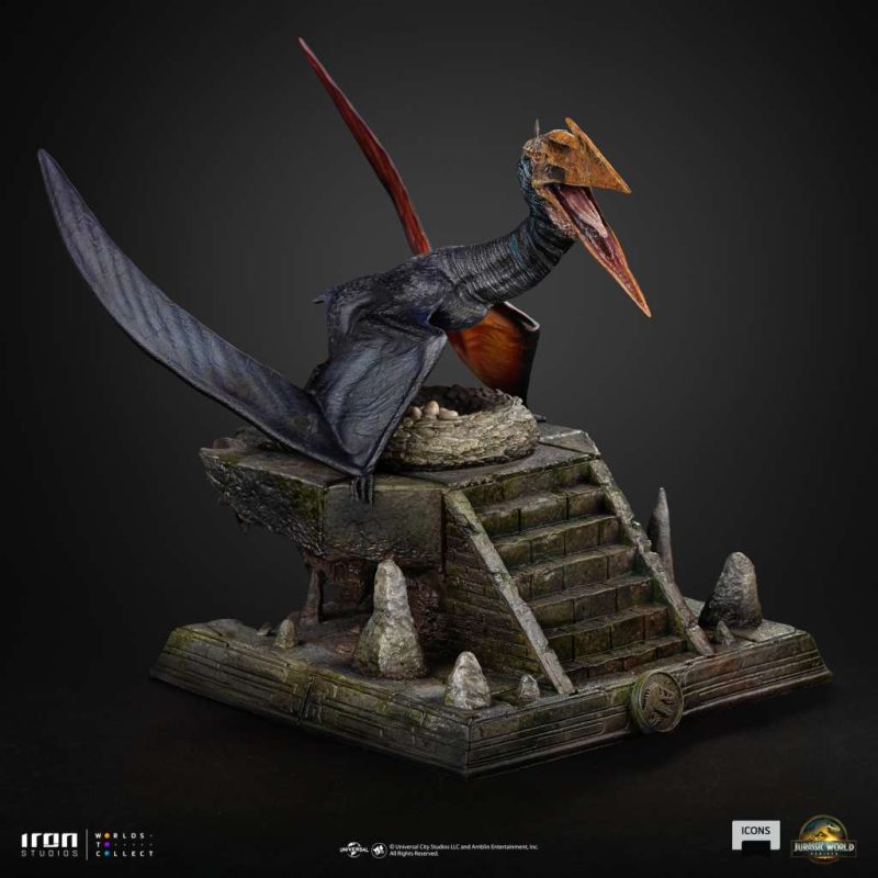 Jurassic World Rebirth Icons Statue Quetzalcoatlus 26 cm - immagine 4