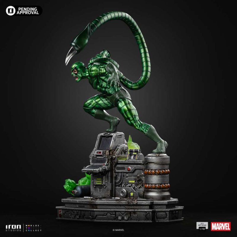 Spider-Man vs. Villains Diorama BDS Art Scale Statue 1/10 Scorpion 30 cm - immagine 2