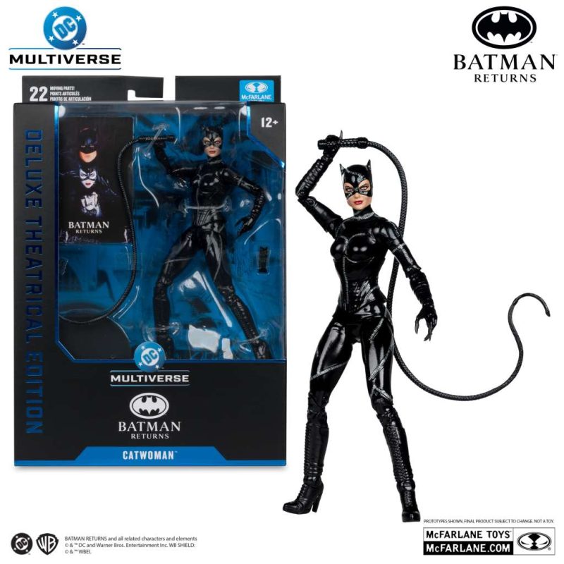 Dc Theatrical Dlx Batman Returns Action Figure Catwoman 16 cm
