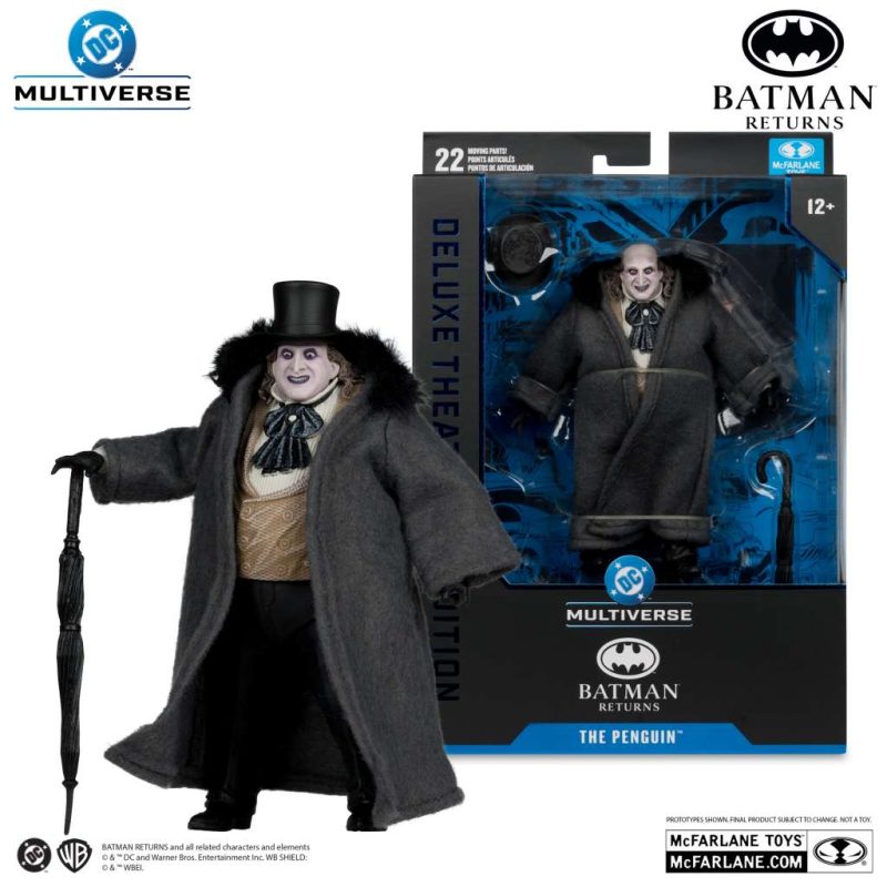 Dc Theatrical Dlx Batman Returns Action Figure The Penguin 16 cm
