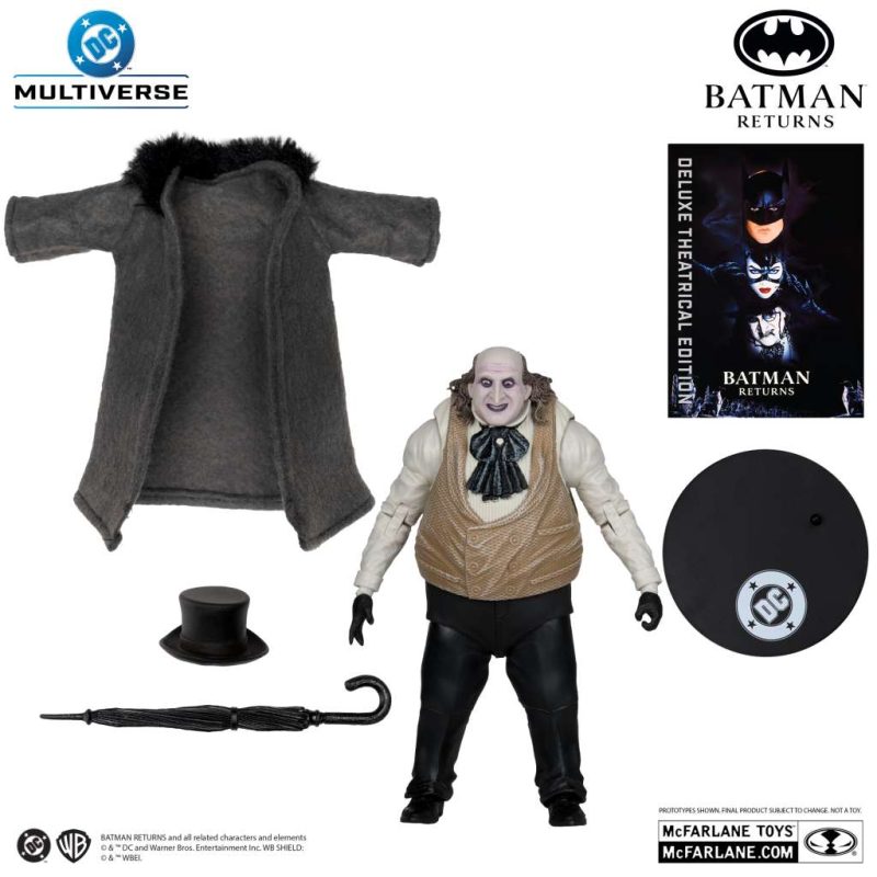 Dc Theatrical Dlx Batman Returns Action Figure The Penguin 16 cm - immagine 2