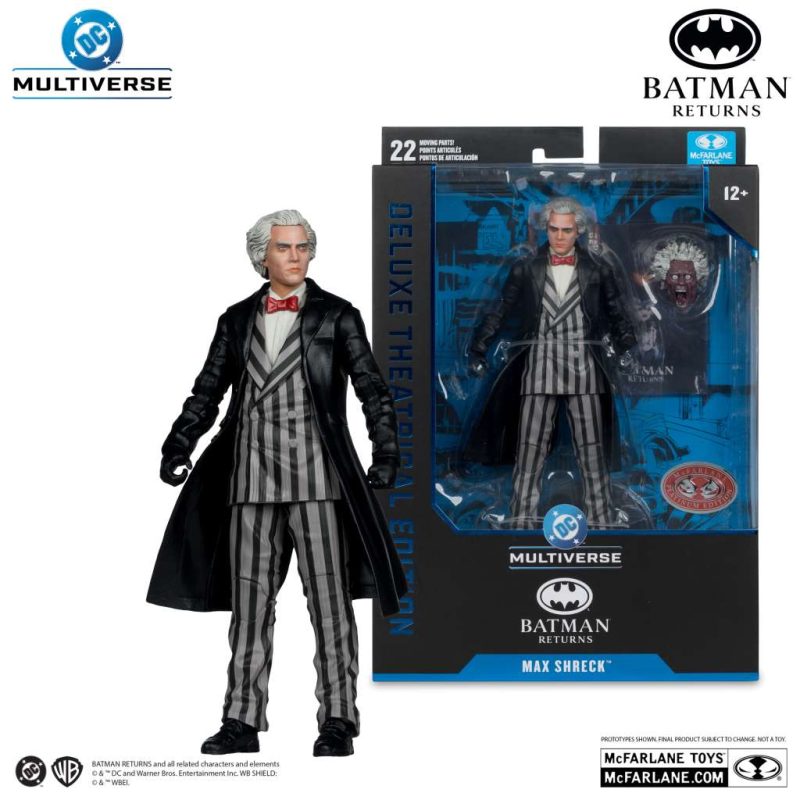 Dc Theatrical Dlx Batman Returns Action Figure Max Shreck 16 cm