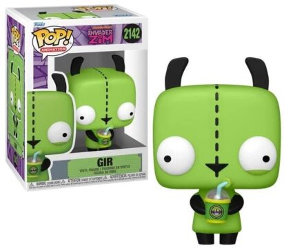 Invader Zim POP! Animation Vinyl Figure Gir with Drink 9 cm