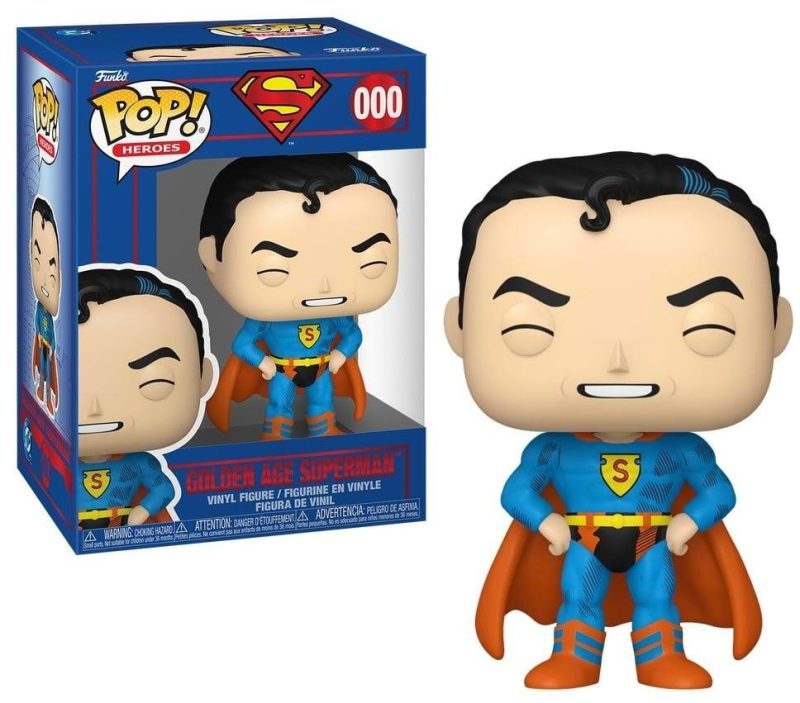 DC Comics POP! Heroes Vinyl Golden Age Superman 9 cm