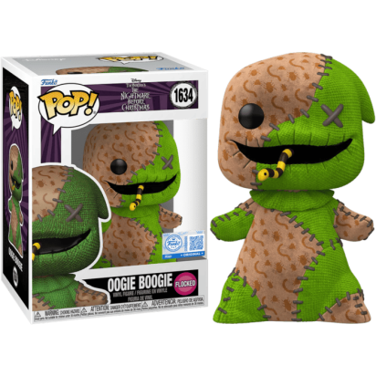 Nightmare before Christmas POP! Disney Vinyl Figure Oogie Boogie (Patchwork) Flocked Limited 9 cm